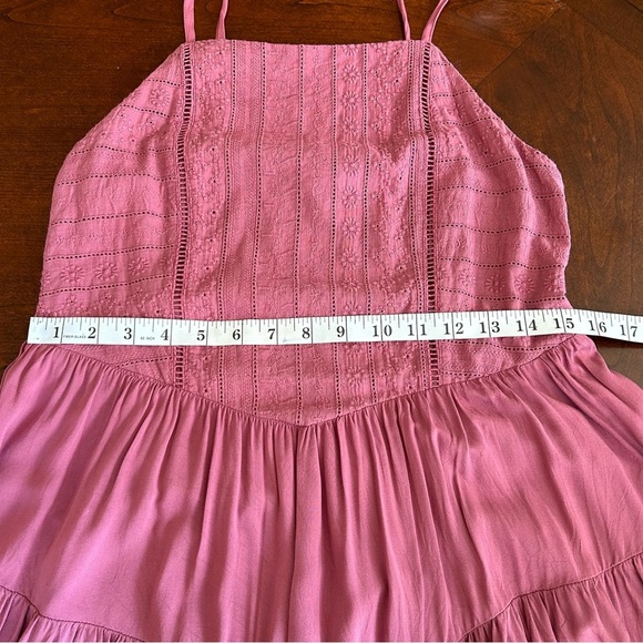 Wild Fable | Embroidered Tiered Mini Dress - Picture 11 of 13